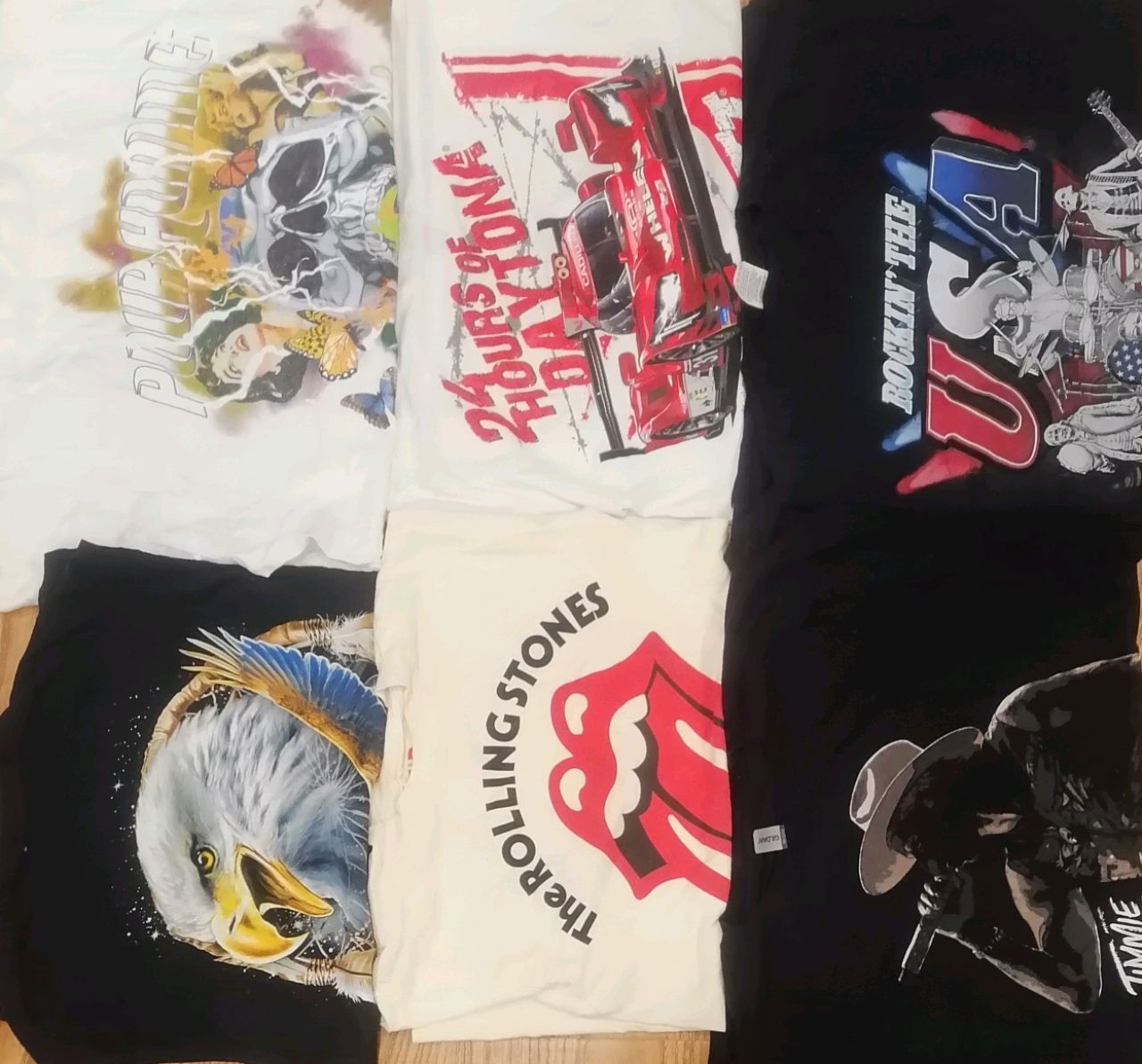 Vintage Printed T shirt - 30 pieces bundle