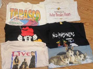 Single stitched vintage T-shirts - 40 Pieces bundle