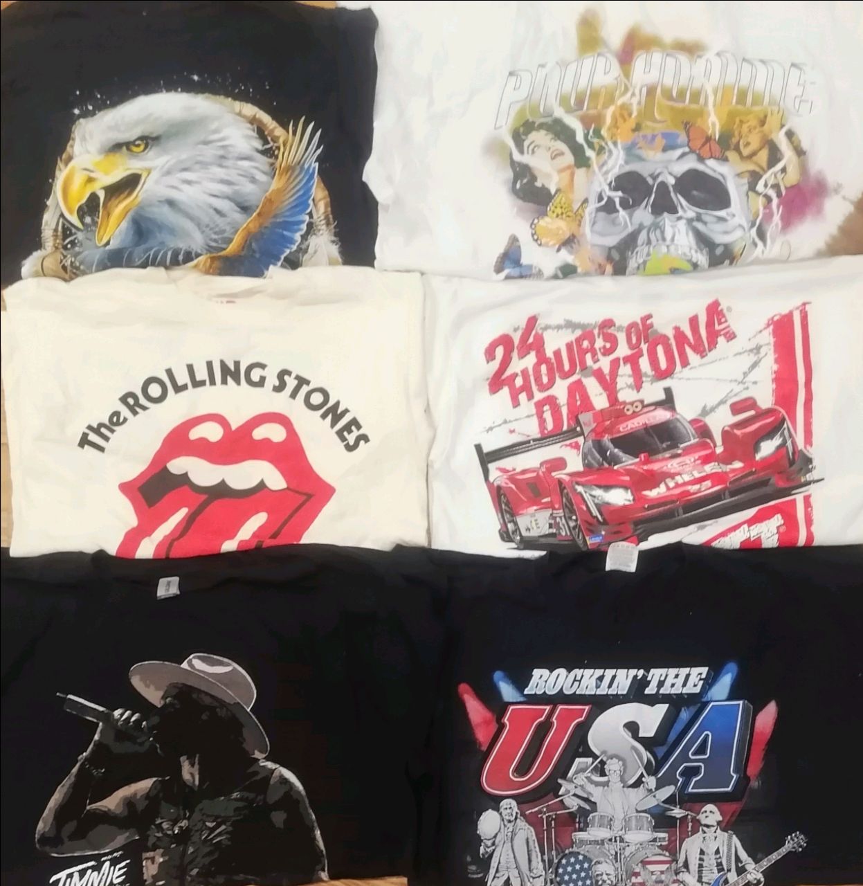 Vintage Printed T shirt - 30 pieces bundle