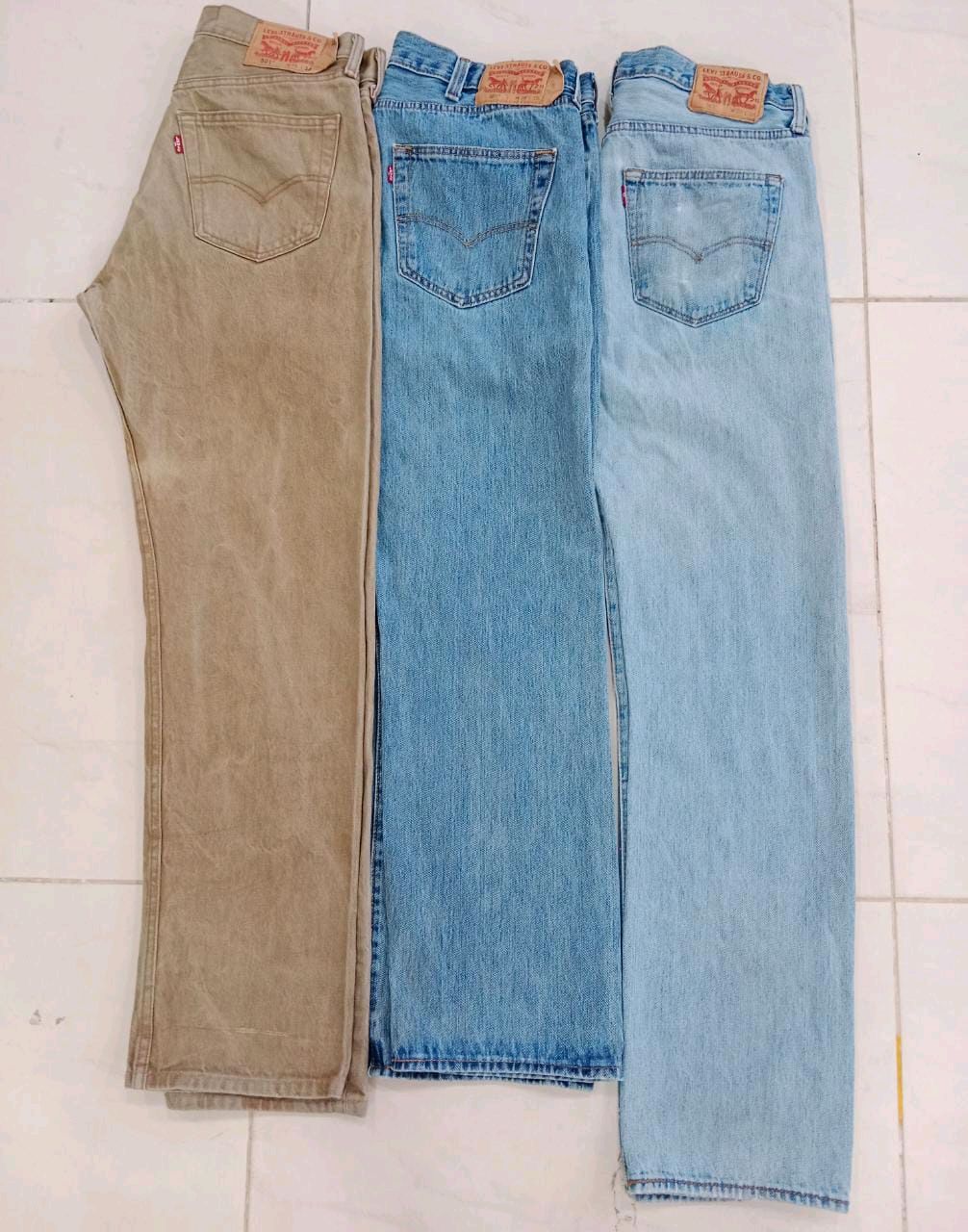 G443 Mens Levis 501 denim