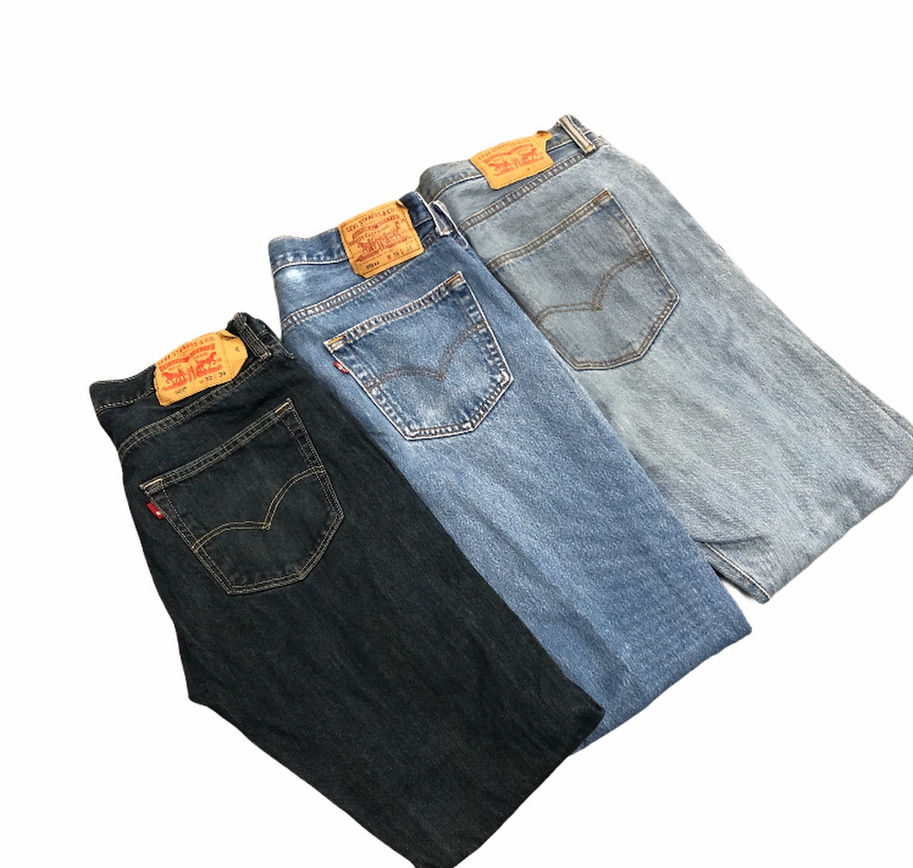 (EOTL) Levi's 501 Jeans (W38+) - 20pieces Grade B