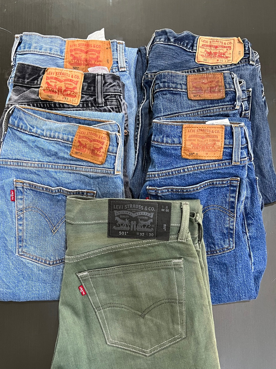 Levi’s Code 501 - 10 piece Bundle