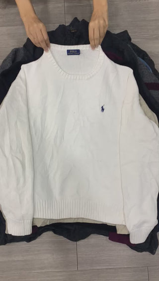 PREMIUM BUNDLE - Ralph Lauren Knitwear and hoodies/sweatshirts - 50 pieces