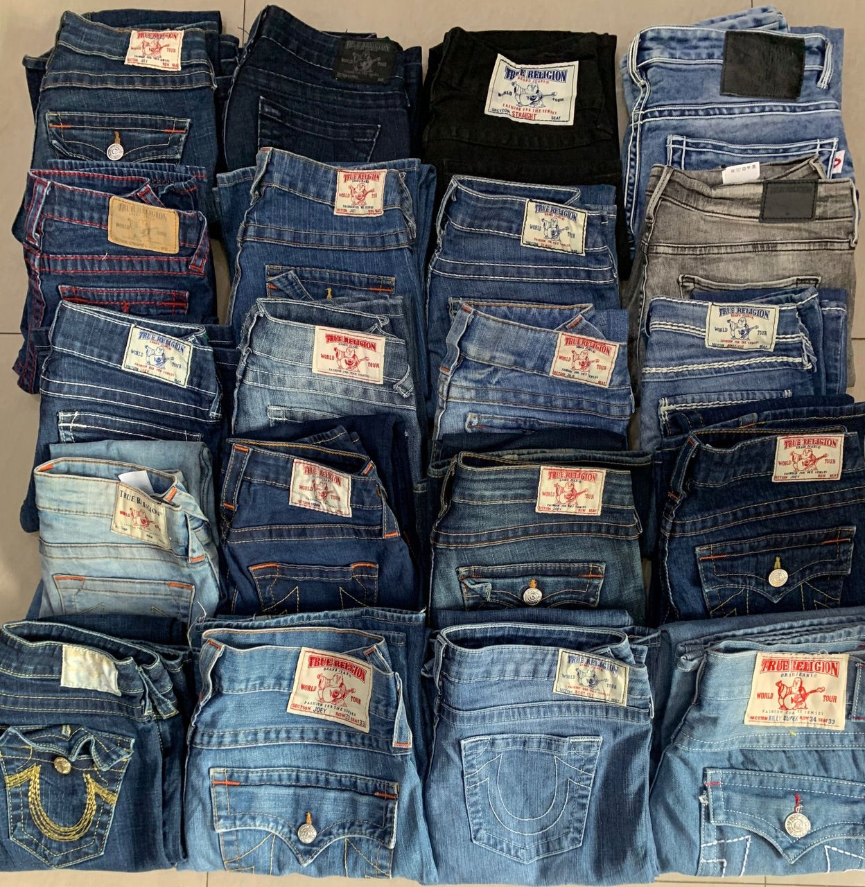 True Religion Jeans - 30 pieces