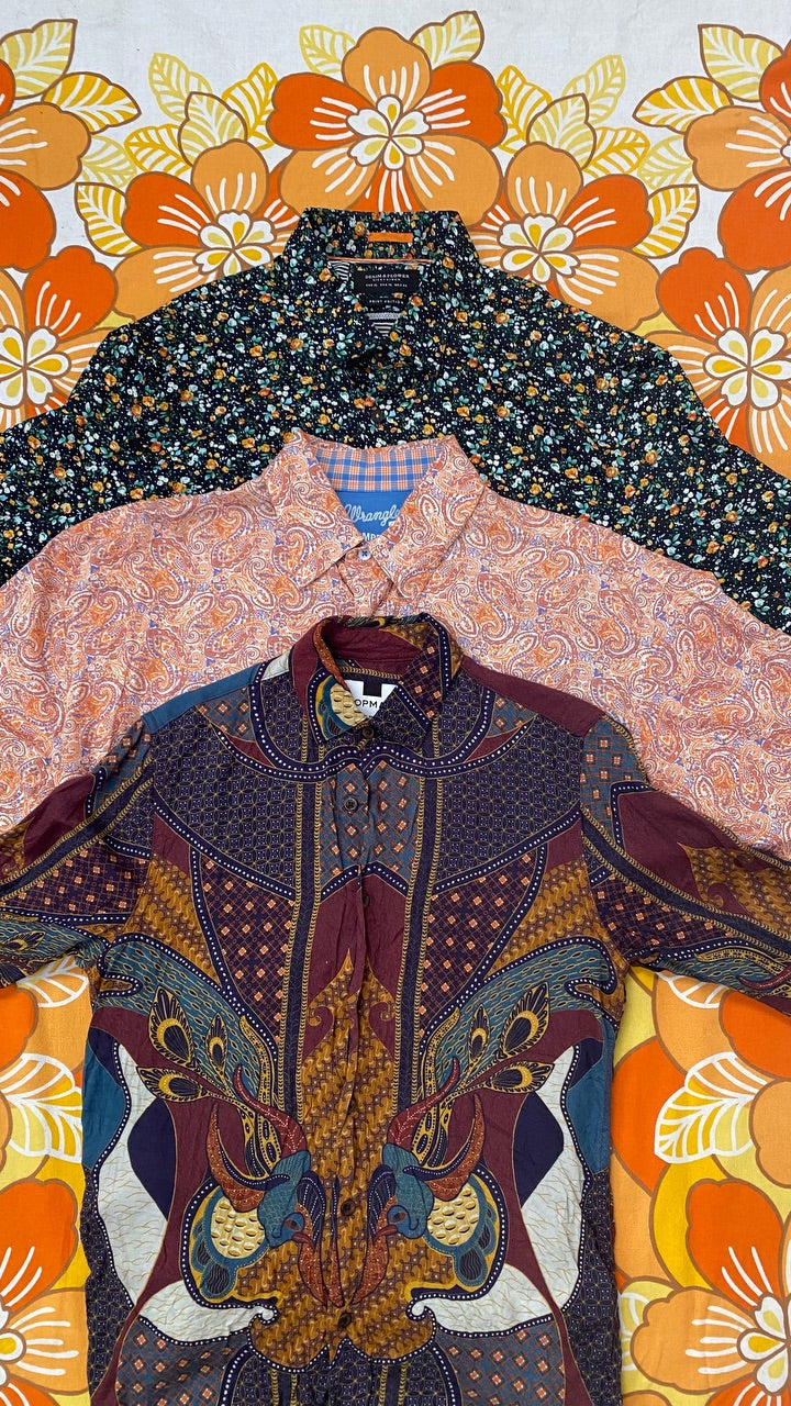 Long Sleeve Shirts - 25KG - Grade A + B