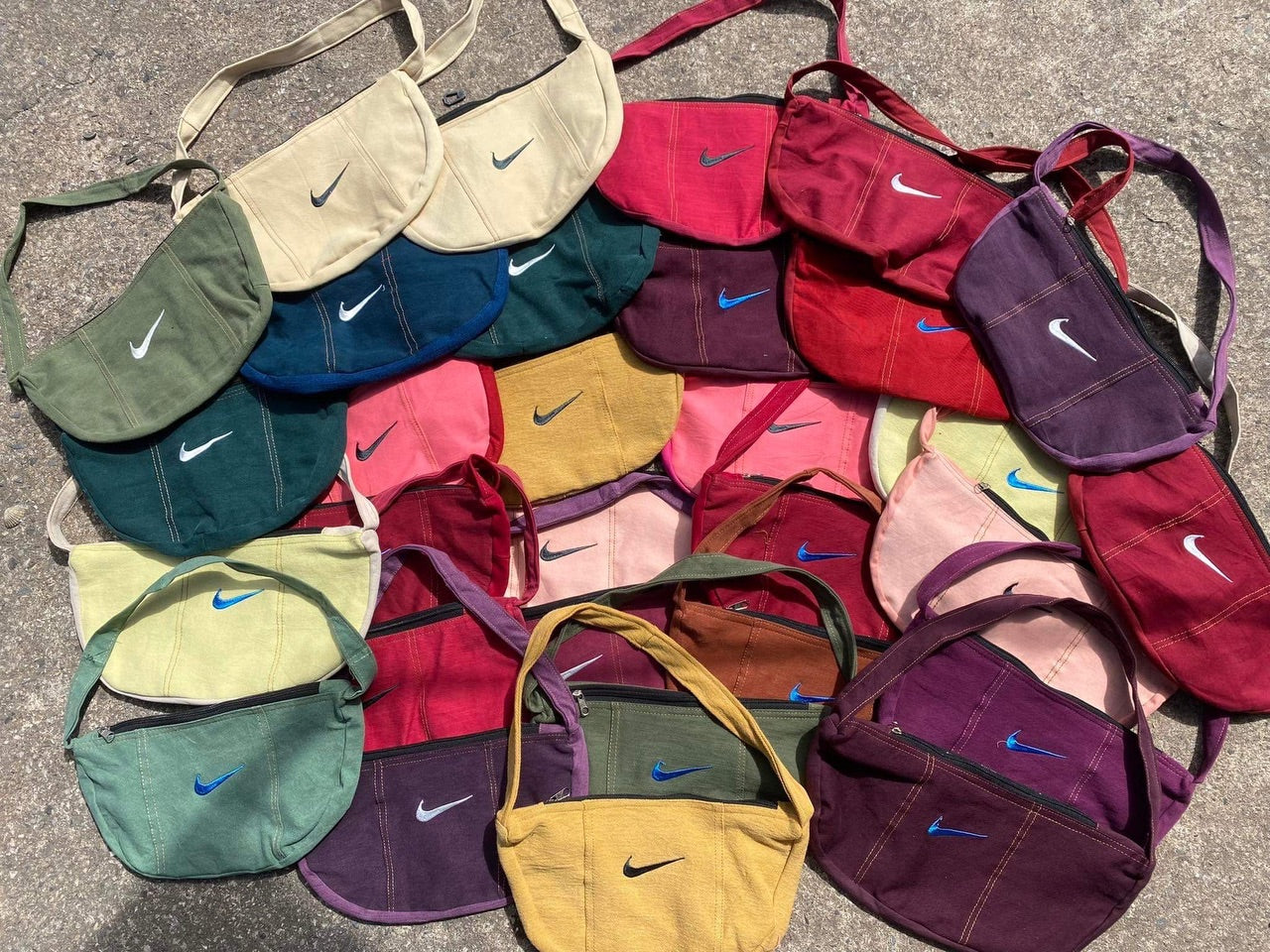 Reworked Nike Bags - 25 pieces