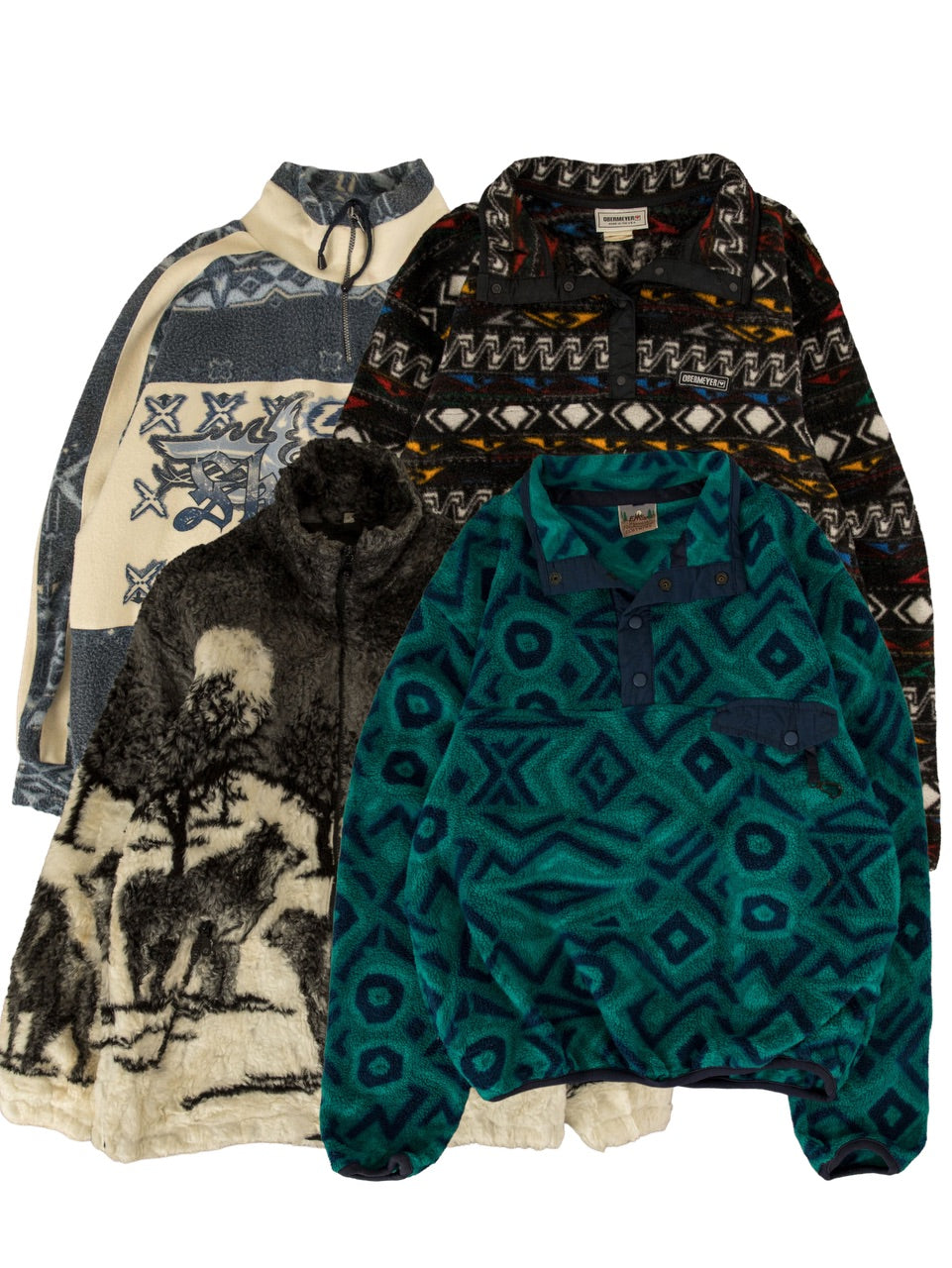 Vintage Crazy Fleeces (20 pcs)