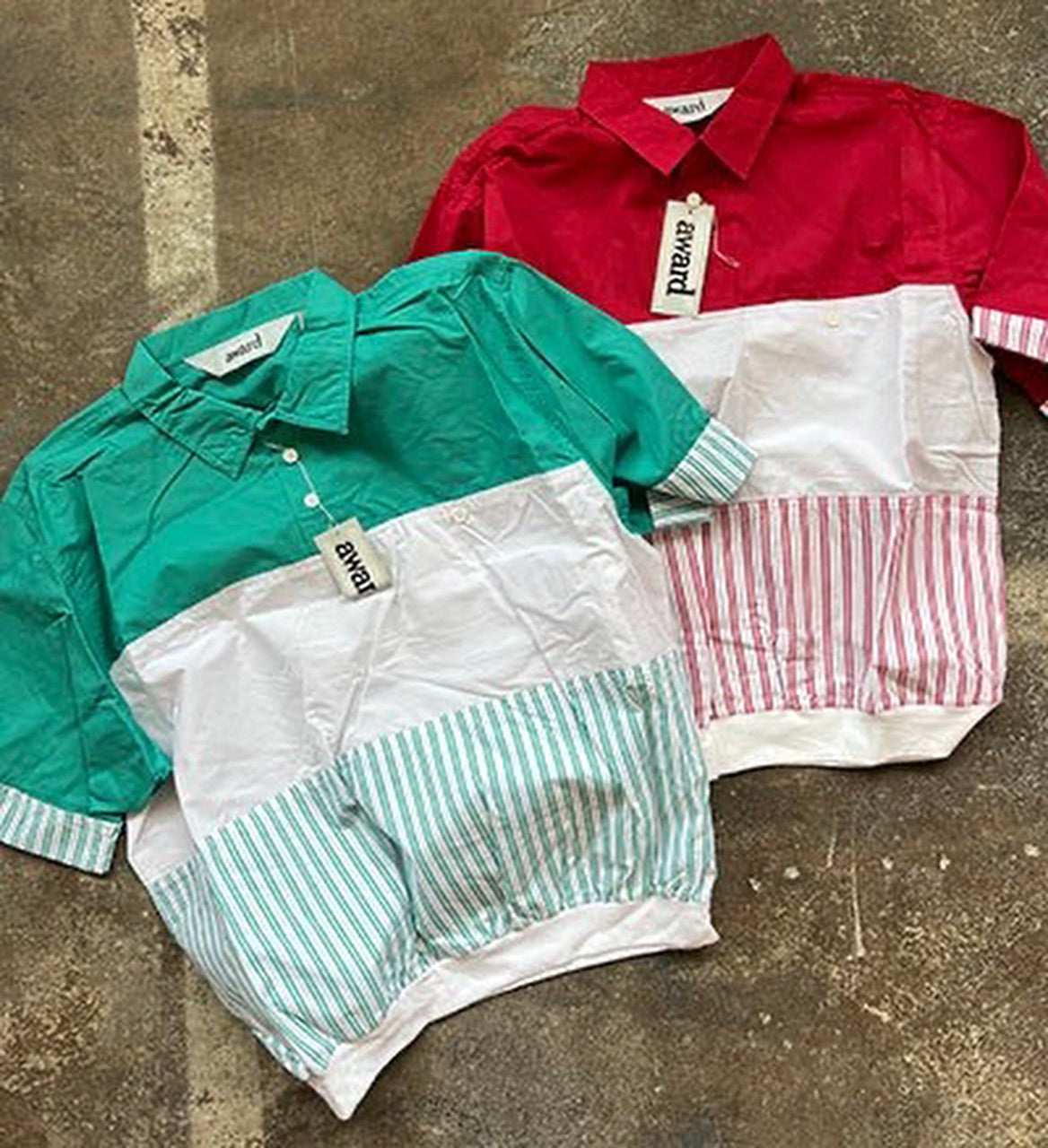 Deadstock (never worn) Mens 1980s/90s shortsleeve shirts (30 pieces)