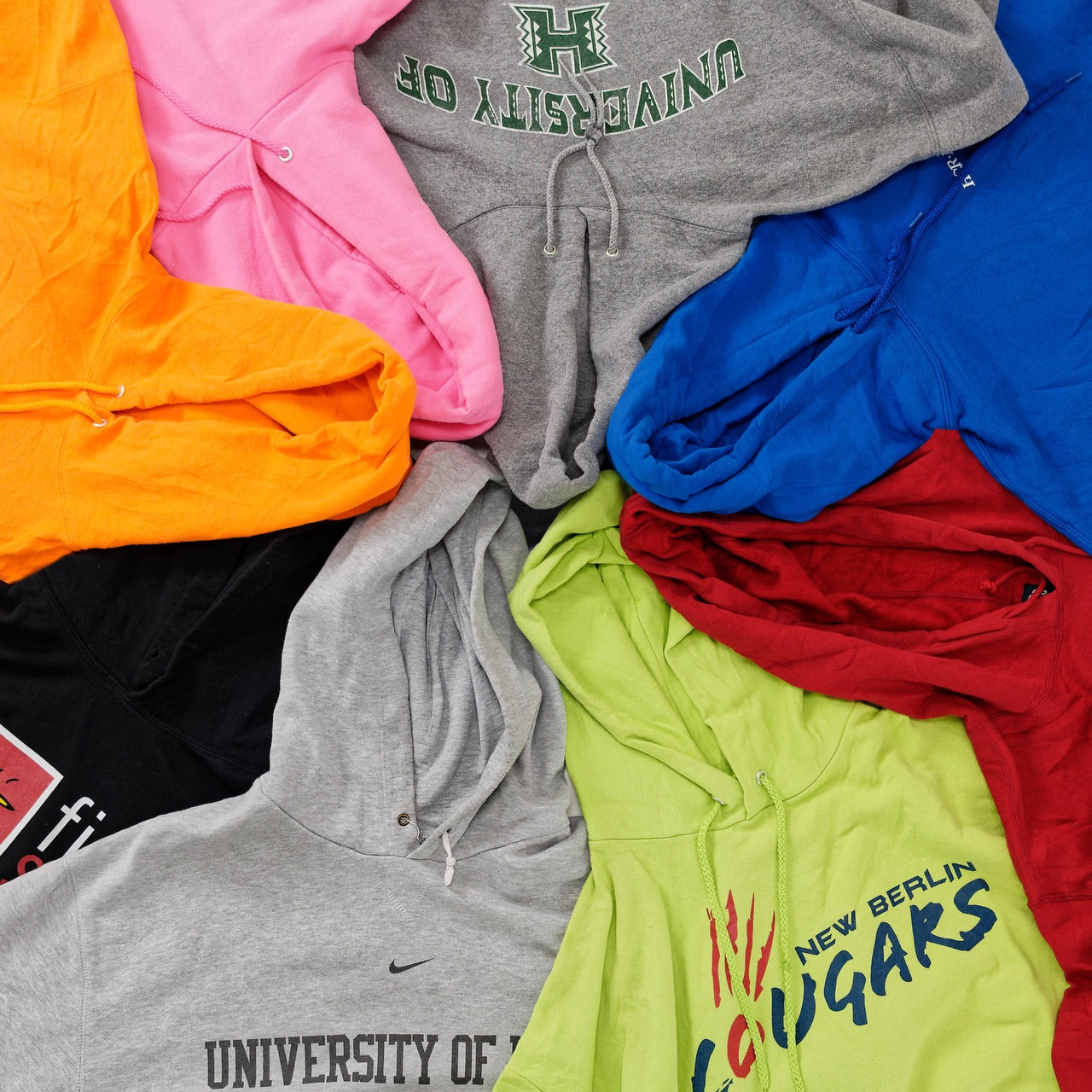 Size Small Printed Hoodies - 100lbs