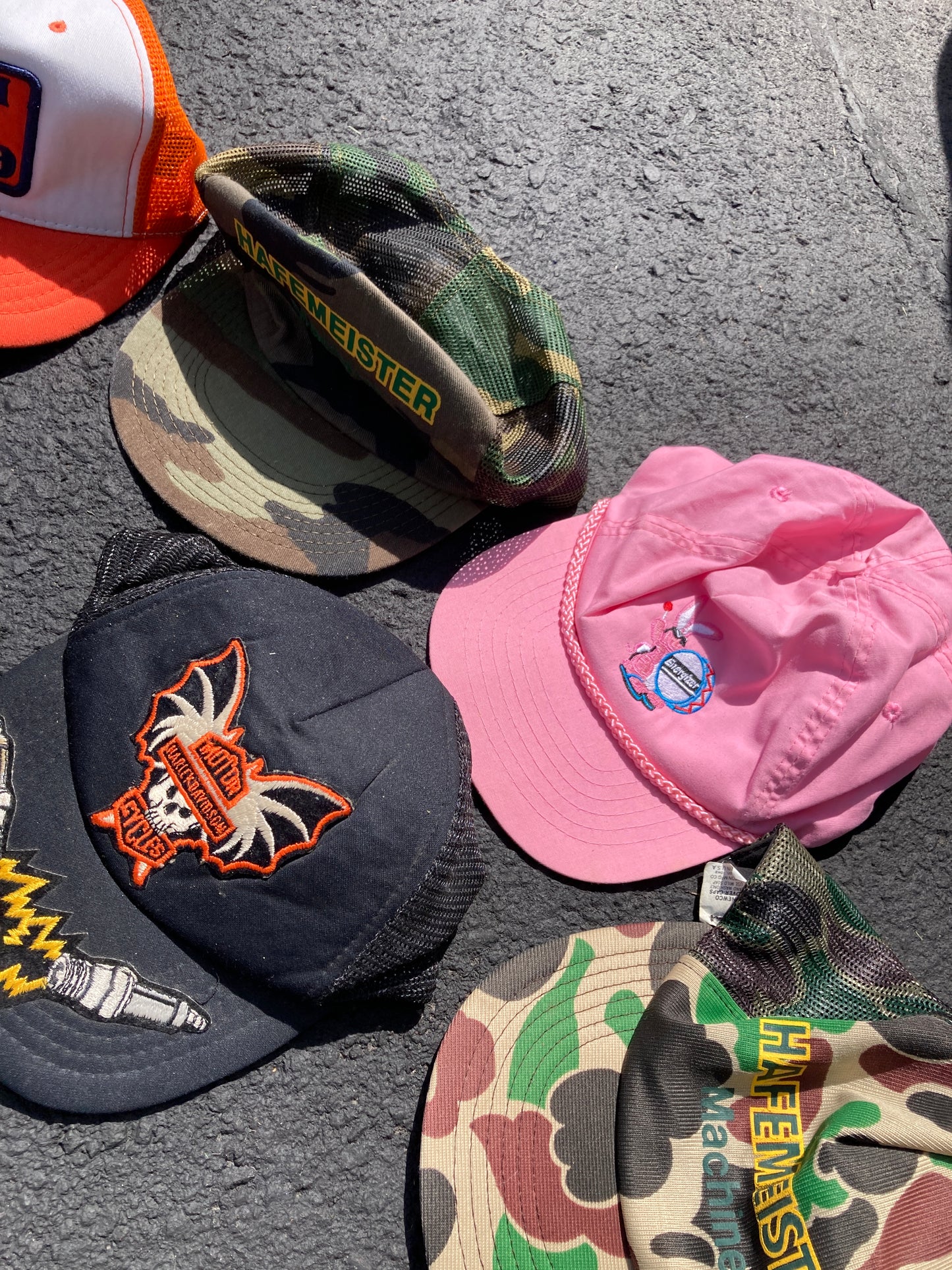 Vintage Trucker Hats/Caps Grade A Bundle (9 pcs)
