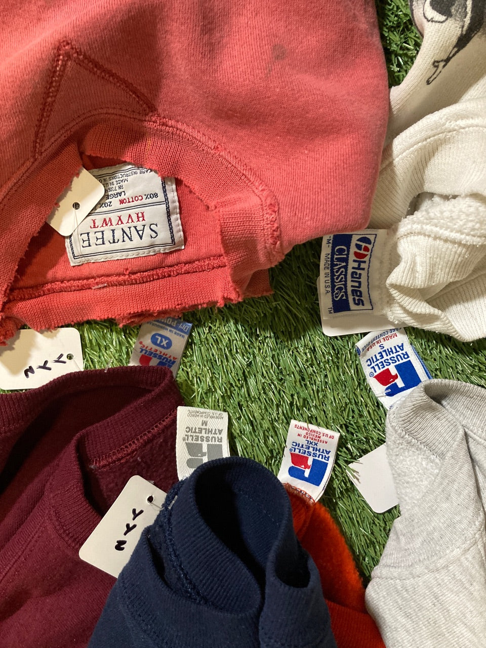 Vintage Russell Sweaters Bundle- 6 Piece