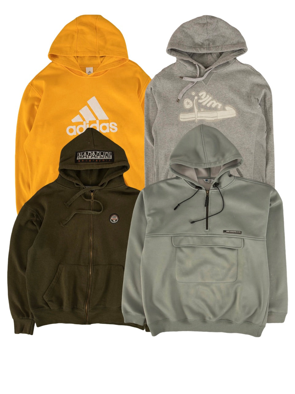 Vintage Branded Hoodies (20 pcs)