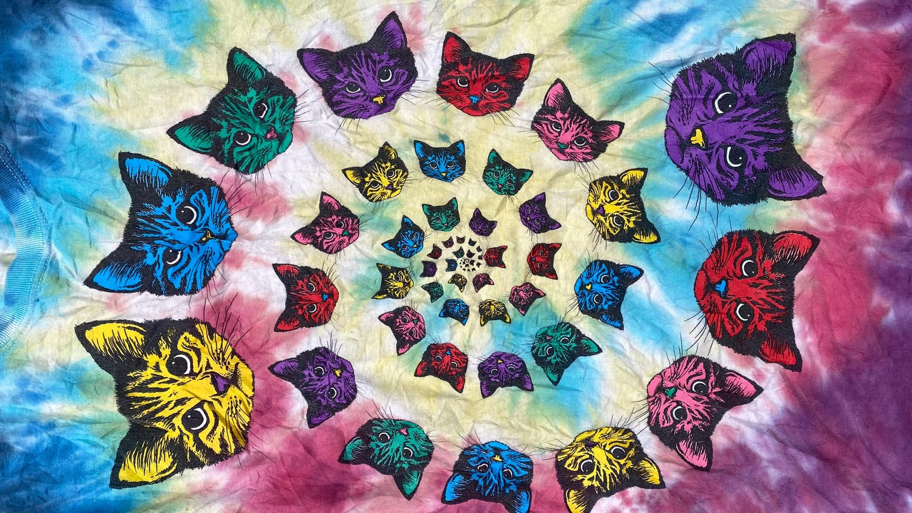 Tie Dye T-shirts - 25kg - Grade A/B