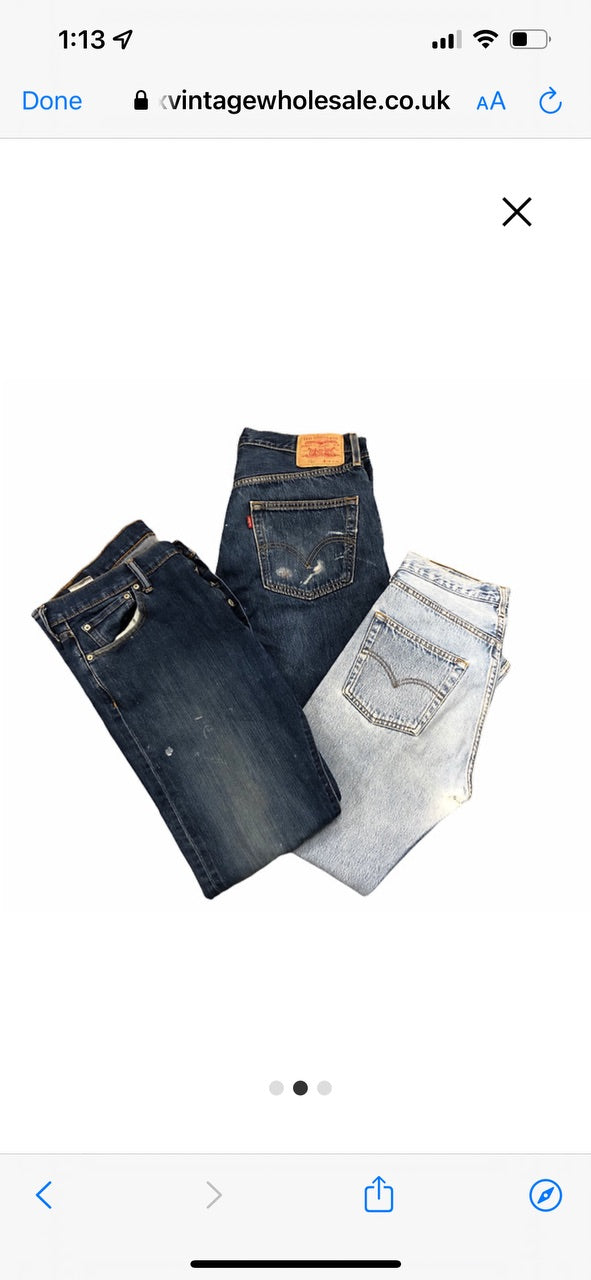 Levi's Jeans - Grade C 20KG