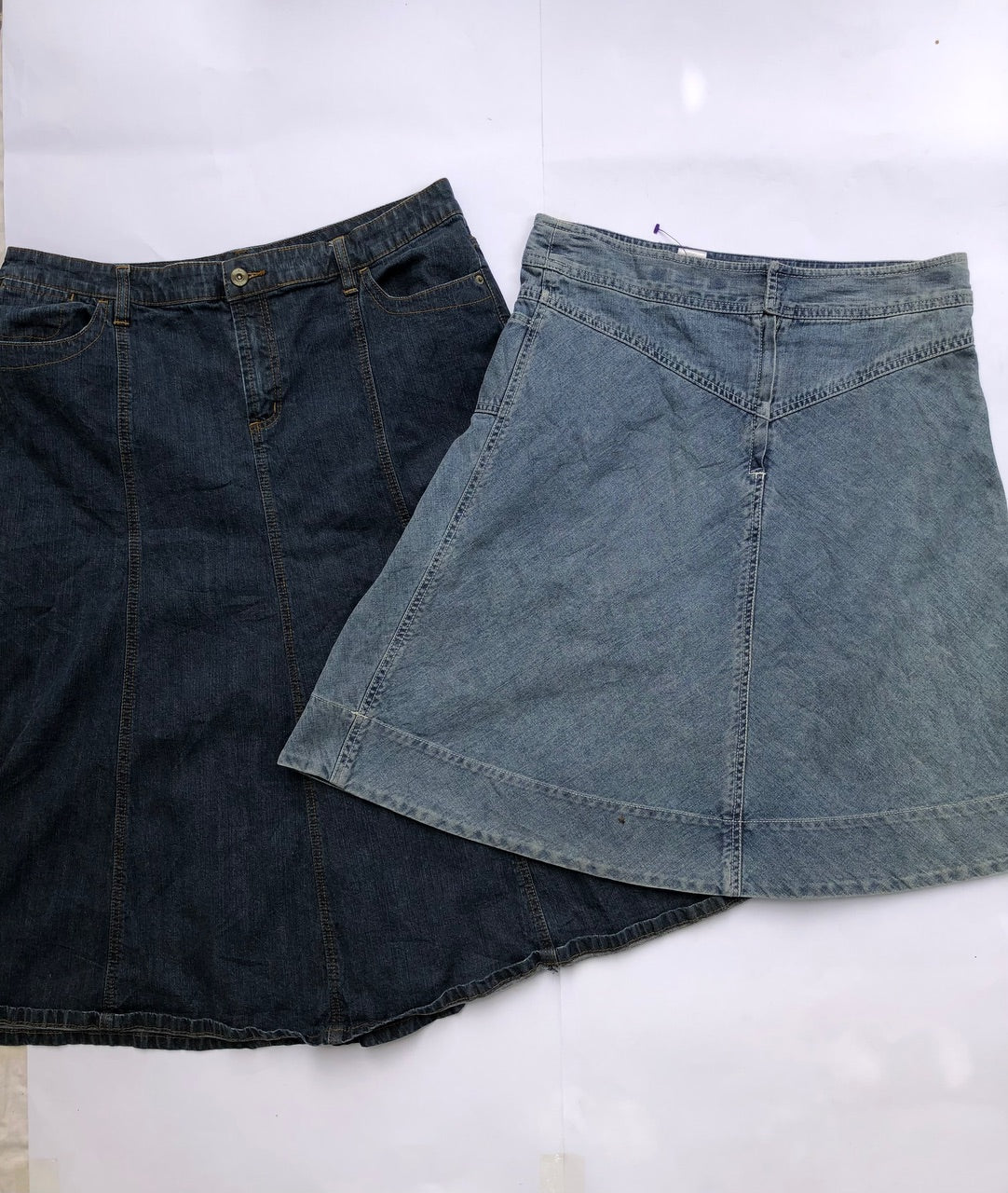 Y2K Denim and Cargo Skirts Mix- 8 Pieces