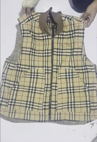 Burberry rework vest 20 piece