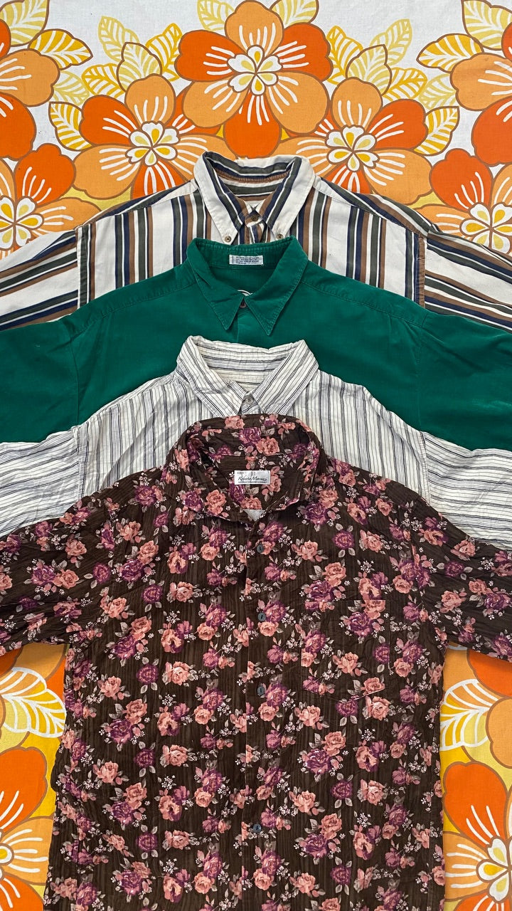 Long Sleeve Shirts - 25KG - Grade A + B