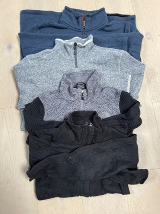 North Face knit sweatshirts - 6 pieces