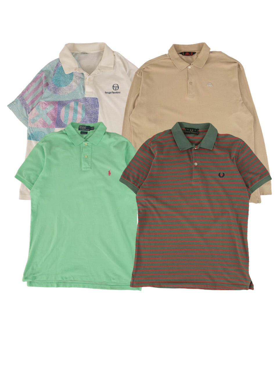 Vintage Branded Polo Tops Bundle (20pc)
