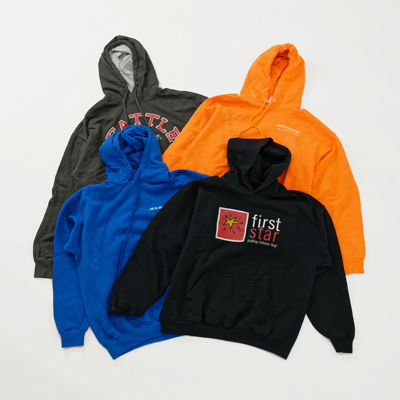Size Small Printed Hoodies - 100lbs
