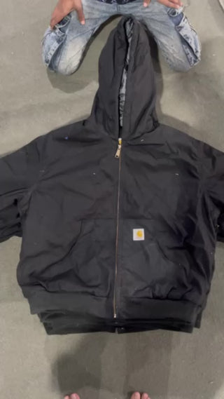 Black Carhartt rework jacket 50 piece