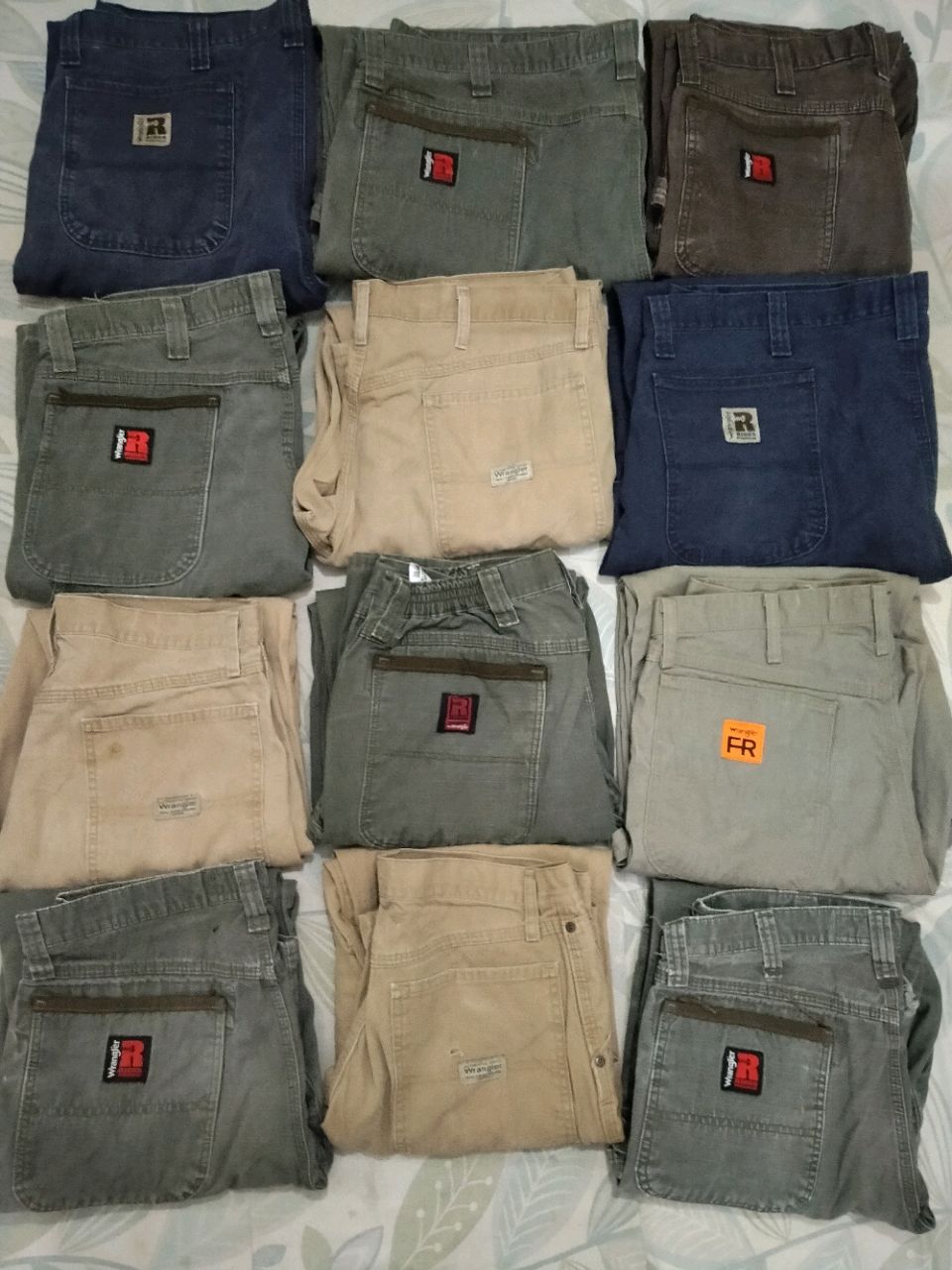 Wrangler and Timberland Pants 14 pieces