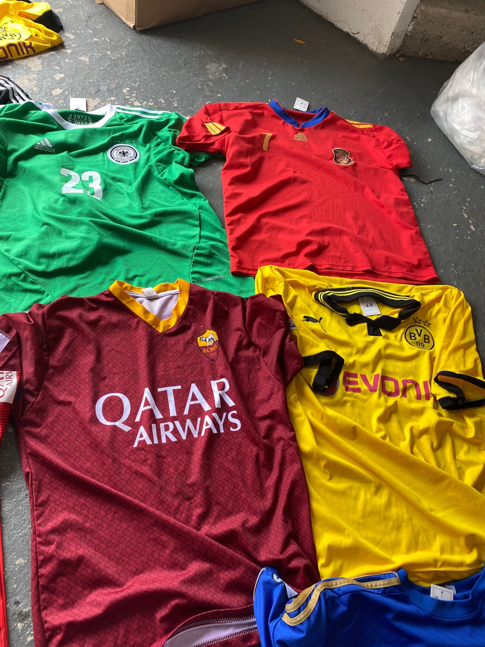 25 pc repo football shirt mix