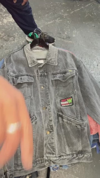 23pc 80’s denim/other jacket mix