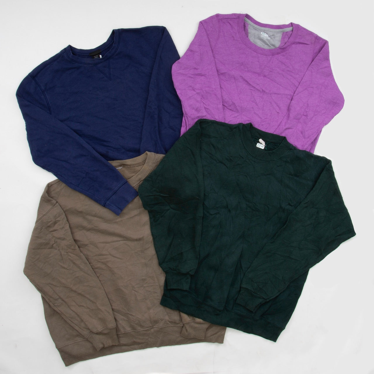 Solid/Blank Crewneck Sweatshirts - 100 pounds