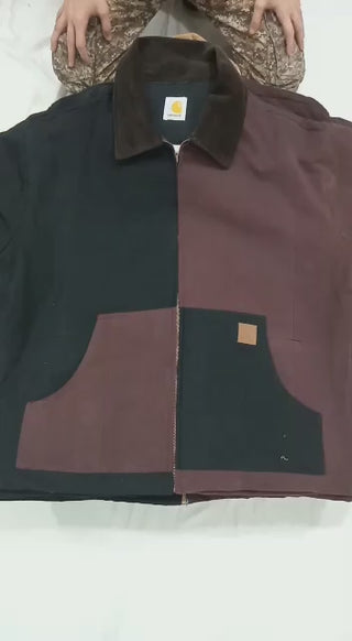 Carhartt reworked Black Maroon Spring Jacket - 25 piece