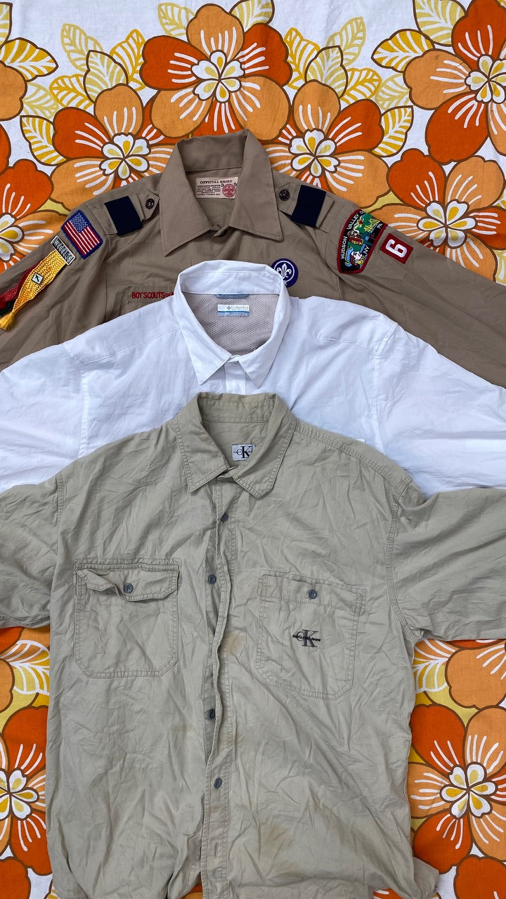 Long Sleeve Shirts - 25KG - Grade A + B