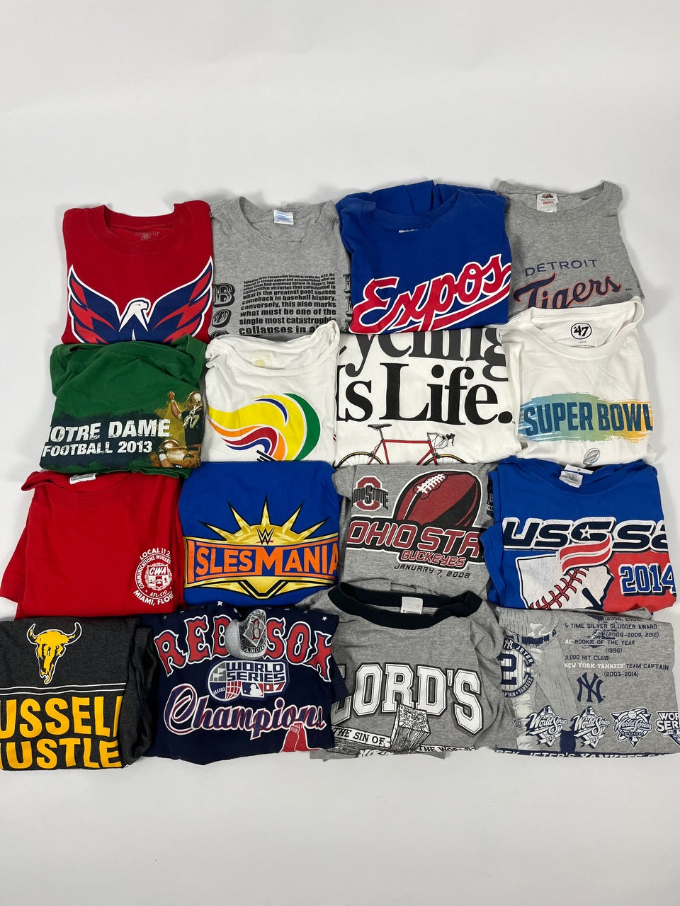 16 sports T-shirts Bundle