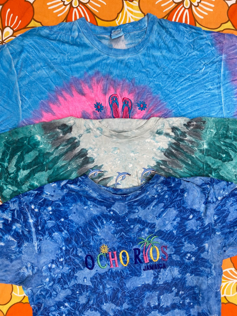 Tie Dye T-shirts - 25kg - Grade A/B