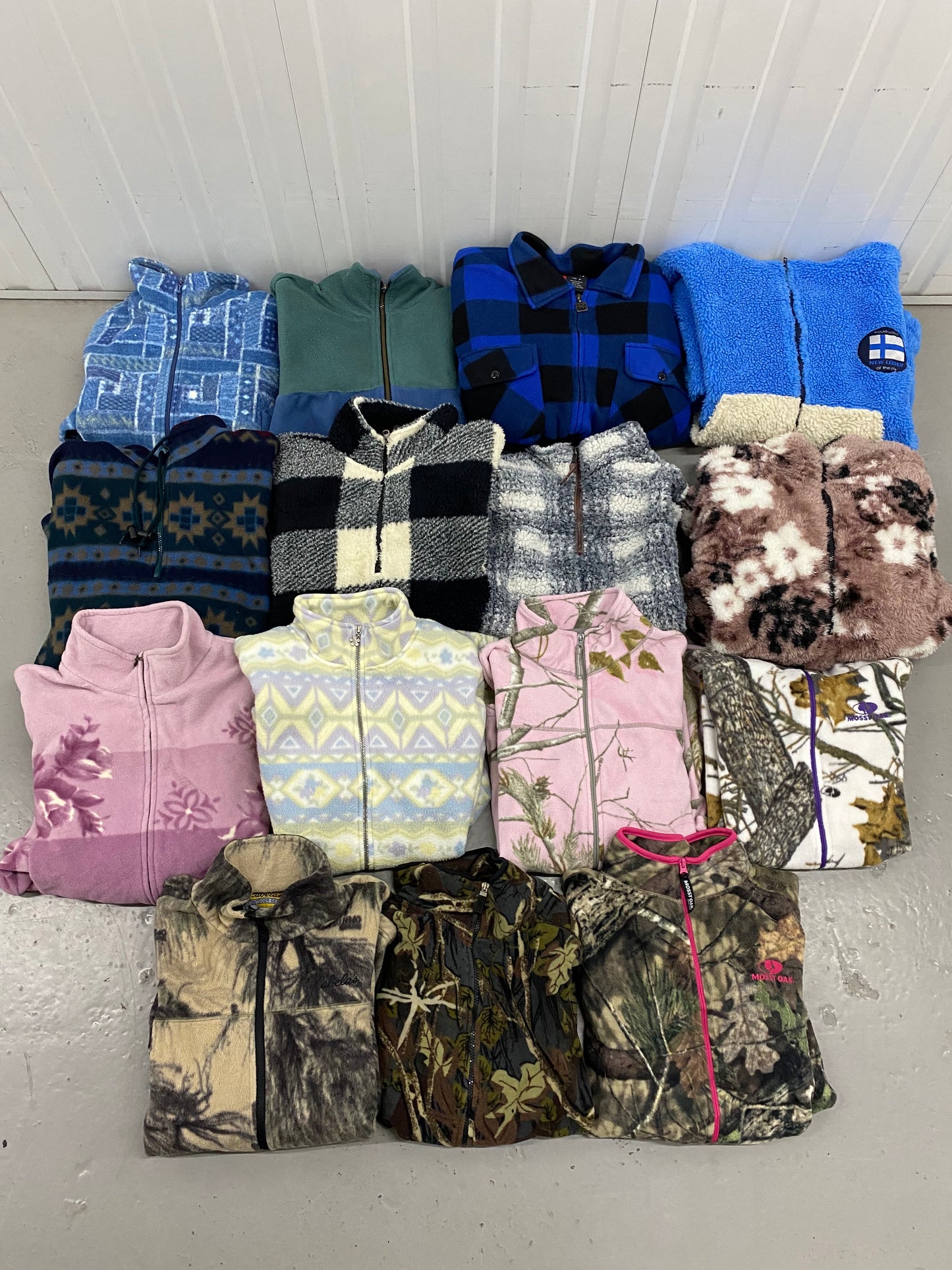 Patterned Fleeces Bundle (15 pcs)
