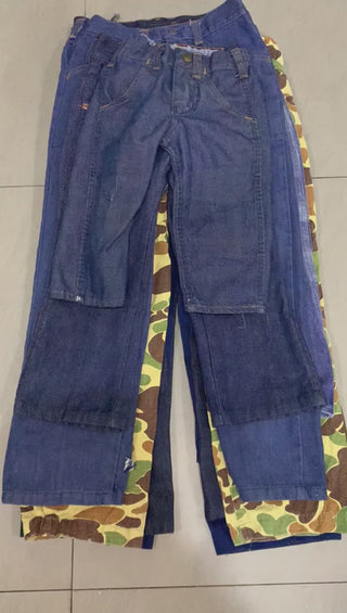 Children Vintage Jeans - 10 pieces