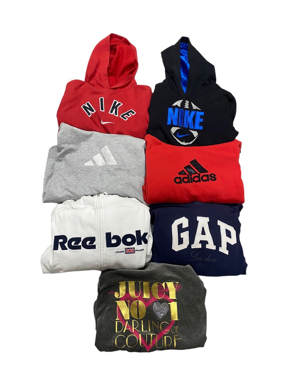 Branded Hoodies (Mainly Spellout) x 20
