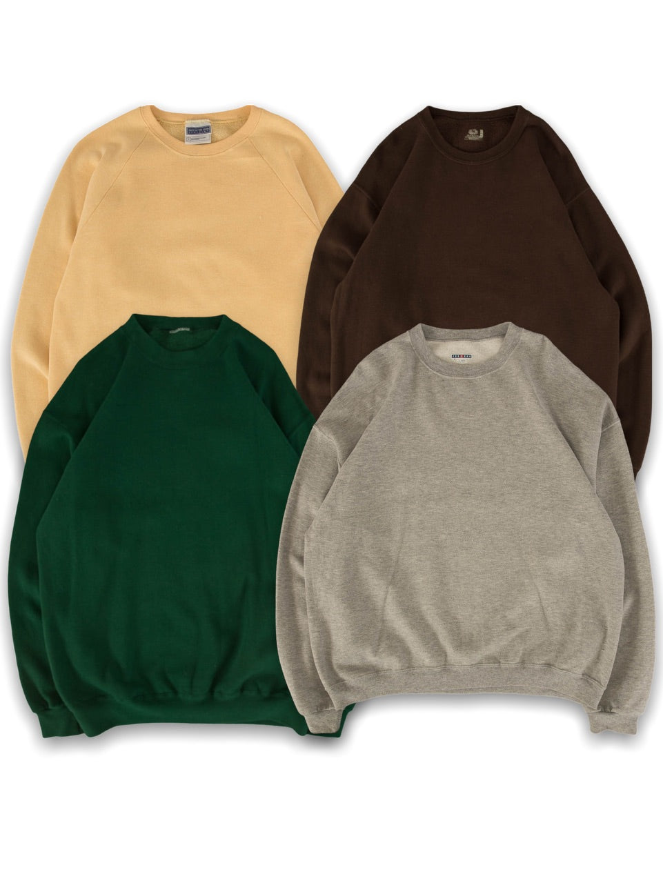 Vintage Plain Sweatshirts Bundle (20 pcs)