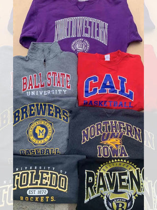 Vintage American Pro Sports & College Universities - 30pcs