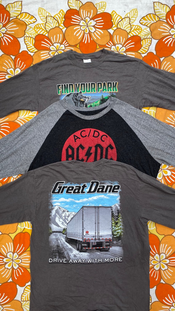 Long Sleeve T-shirt - 10kg - Grade A + B