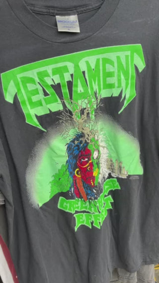 12 VINTAGE 80s/90s ROCK METAL BAND SHIRT LOT