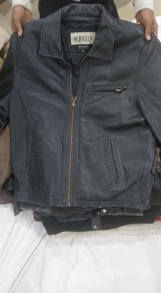 Mens Leather Jackets - 20 pieces