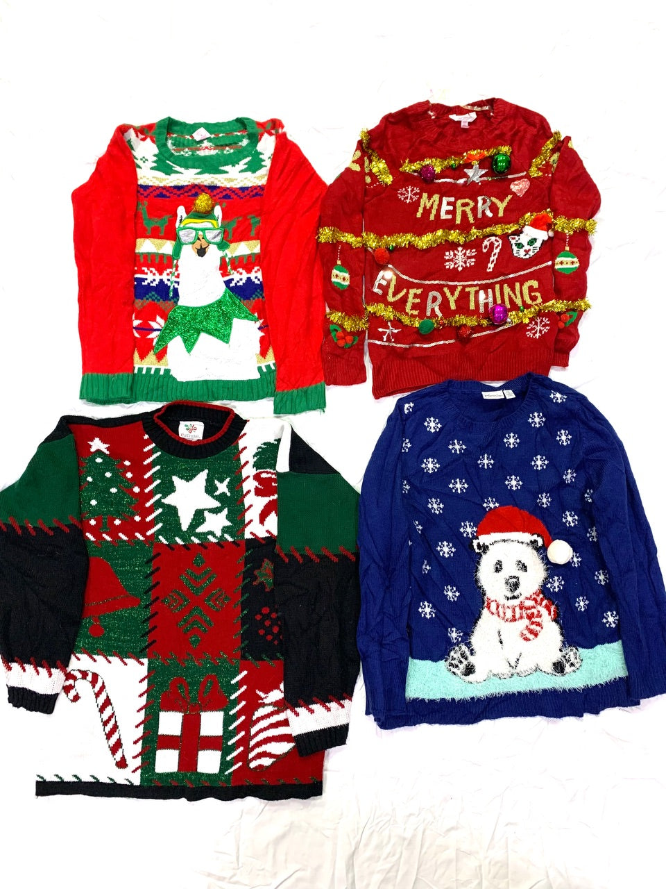 Christmas sweater (15 pieces) wholesale bundle