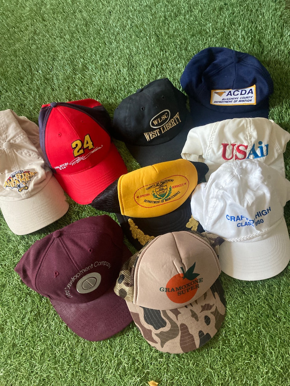 Vintage Hat Bundle-9 piece