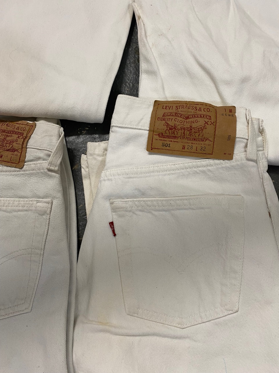 14 pc Levi’s 501 American/Uk/can mix