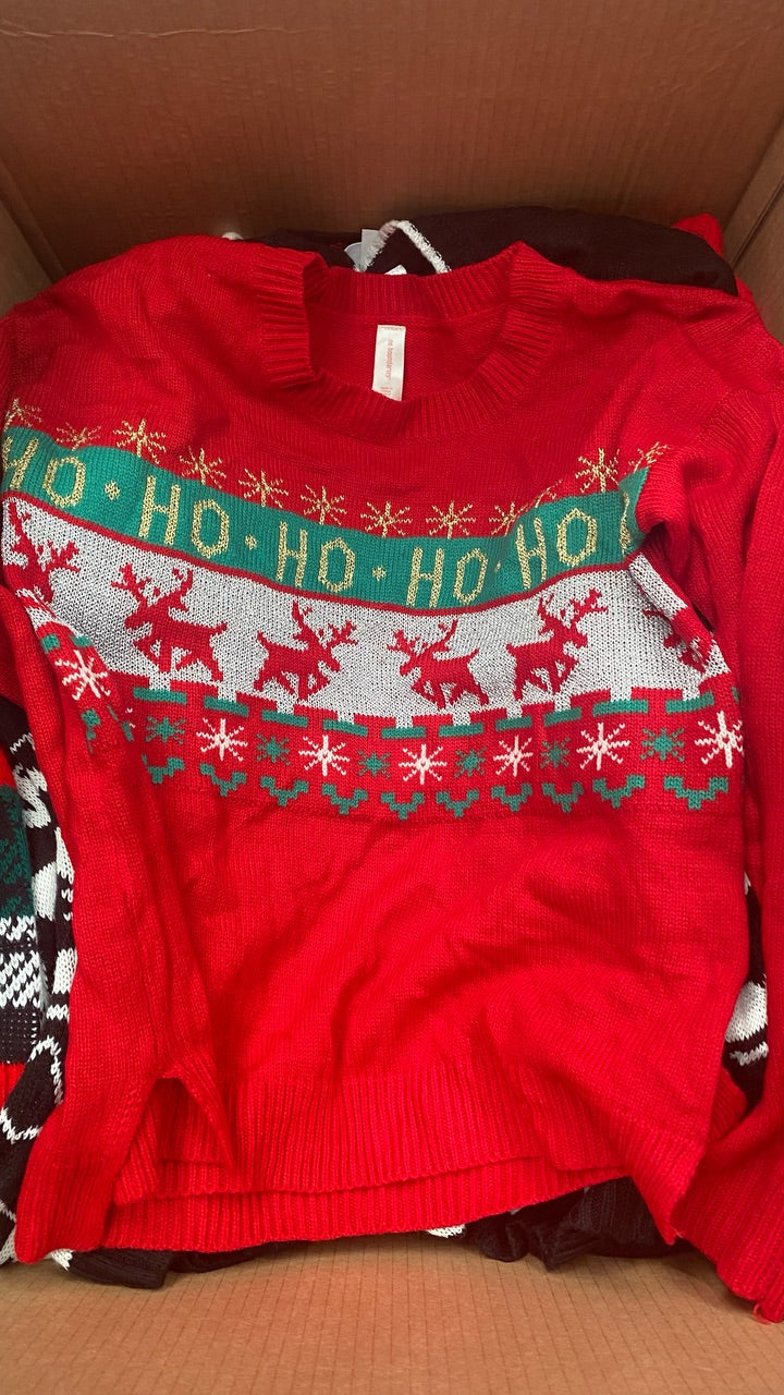 Christmas jumpers and knitwear - 10 piece - Grade A and B (Ungraded)