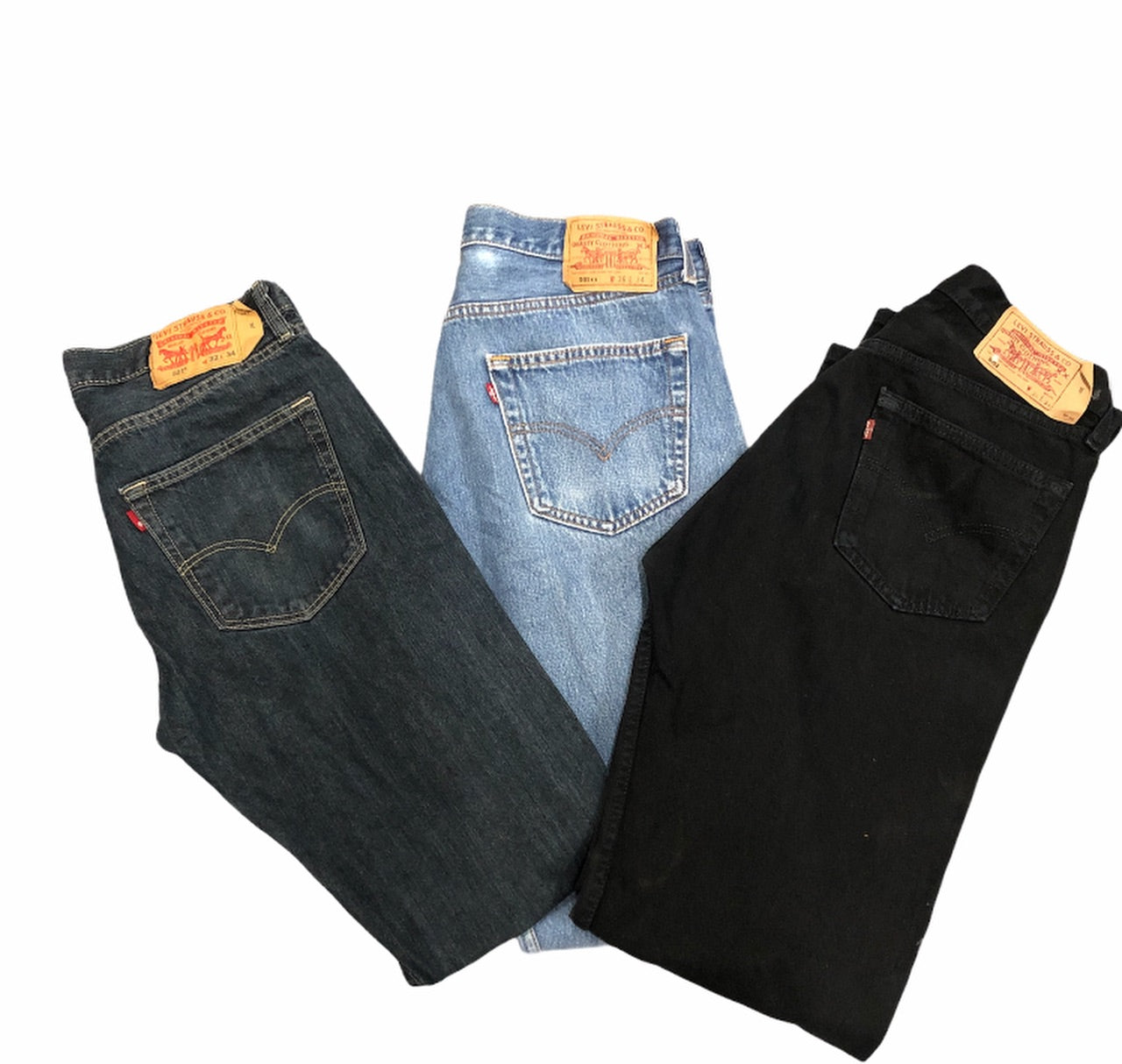 (EOTL) Levi's 501 Jeans (W38+) - 20pieces Grade B