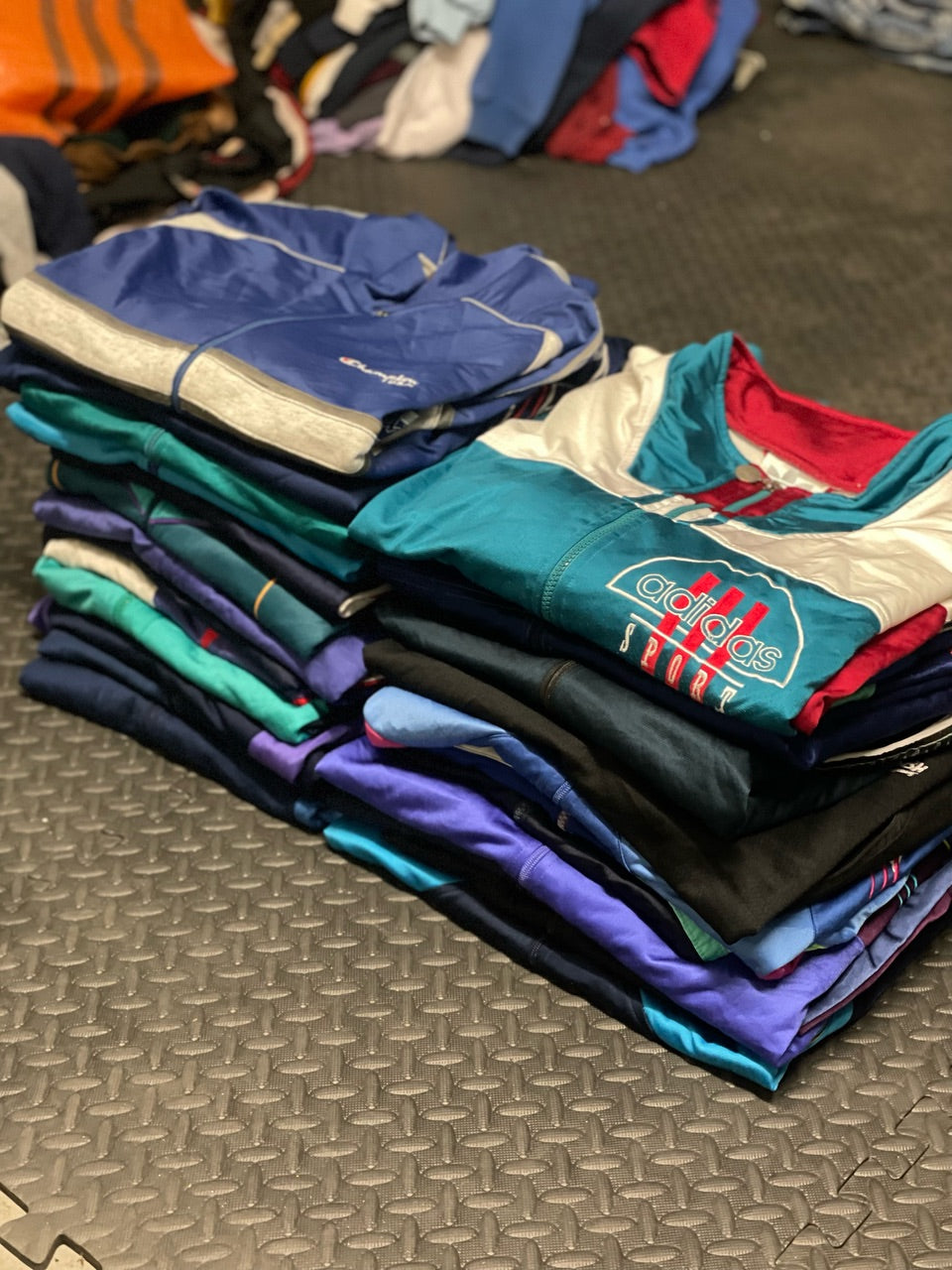 Premium Branded Track Tops - 25 Pieces