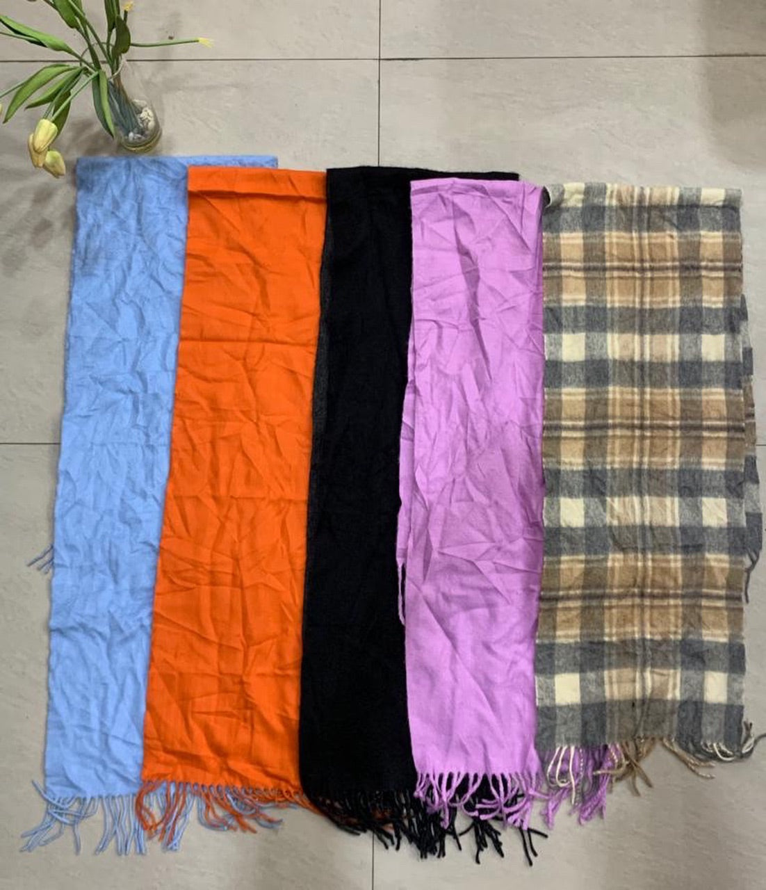 100% pure cashmere scarves - 25pc