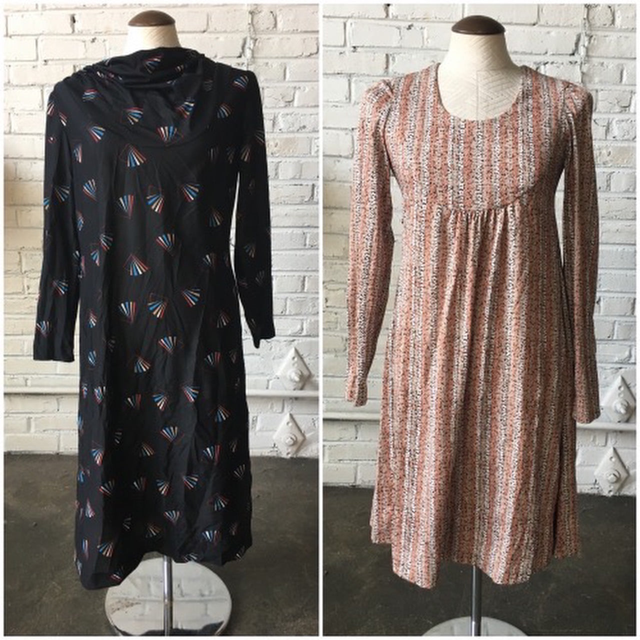 1960s-1970s Polyester Dresses - 10 pieces