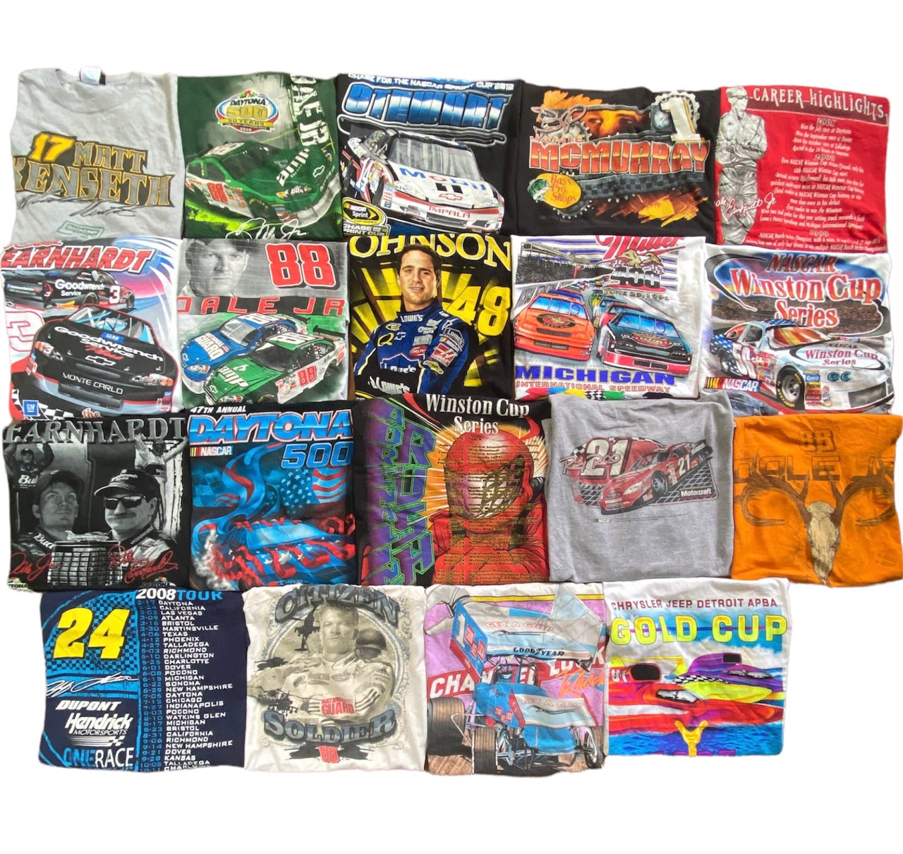 Premium Nascar 90s-2000s Bundle (19 pcs)